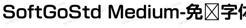 SoftGoStd Medium字体转换